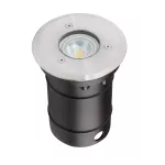 Oprawa dogruntowa BERG DL-10O GU10 IP67 max 10W kolor stal nierdzewna