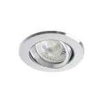 Oczko sufitowe RADAN CT-DTO50 okrągły stop aluminium kolor aluminium 1XGx5,3