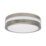 Plafoniera JURBA DL-218O E27 IP44 2 x max 18W kolor nikiel satynowy