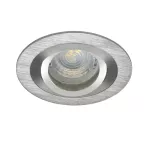 Oczko sufitowe SEIDY CT-DTO50-AL okrągły stop aluminium kolor aluminium szczotkowane 1XGx5,3