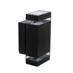 Oprawa elewacyjna ZEW EL-235J-B GU10 IP44 2 x max 35W kolor czarny