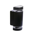 Oprawa elewacyjna ZEW EL-235U-B GU10 IP44 2 x max 35W kolor czarny