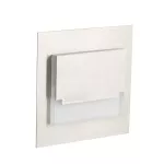 Oprawa przyschodowa LED SABIK MINI LED CW 12 DC 0.8W barwa 6500K 15Lm IP 20 kwadratowy kolor stal nierdzewna