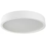 Plafoniera drewniana JASMIN 470-W/M okrągła 47cm kolor biały mat 3xE27