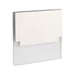 Oprawa przyschodowa LED SABIK LED AC-WW 220-240 AC 1.3W barwa 3000K 13Lm IP 20 kwadratowy kolor stal nierdzewna