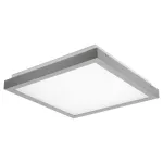 Plafoniera LED z czujnikiem ruchu TYBIA LED 38W-NW-SE kwadrat 41cmx41cm 3800lm barwa biała IP20 kolor szary / biały  Gwarancja lat 5
