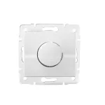 Ściemniacz obrotowy 500W z filtrem LOGI 02-1160-102 bi śrubowy kolor biały