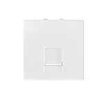 Gniazdo komputerowe pojedyncze (RJ45Cat 6) m45 BIURO 04-1405-102 bi kolor biały