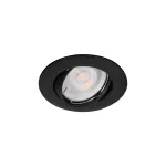 Oczko sufitowe VIDI CTC-5515-B okrągły stop aluminium kolor czarny mat 1XGx5,3