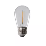 Żarówka LED kulka do girland ST45 LED 0,5W E27-WW W barwa ciepłobiała 2700K 50Lm
