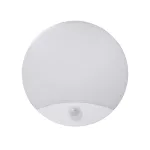 Plafoniera LED z czujnikiem ruchu SANSO LED 15W-NW-SE okrągła Ø25 1250lm barwa biała IP44 kolor biały  Gwarancja lat 5