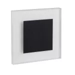 Oprawa przyschodowa LED APUS LED AC B-NW 220-240 AC 1.3W barwa 4000K 14Lm IP 20 kwadratowy kolor czarny