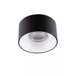 Oczko sufitowe MINI RITI GU10 B/W okrągły stop aluminium kolor czarny / biały