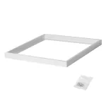Ramka natynkowa do paneli ADTR 6060 W kwadratowy dł. 60cm szer. 60cm wys.4,5cm kolor biały złożona