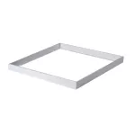Ramka natynkowa do paneli ADTR-S 6060 W kwadratowy dł. 60cm szer. 60cm wys.4,5cm kolor biały złożona