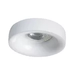 Oczko sufitowe ELNIS L W okrągły stop aluminium kolor biały 1XGx5,3/GU10