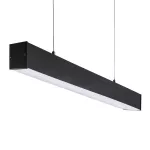 Oprawa liniowa T8 LED ALIN LED AL 4LED 120-MPR-B D:1240mm kolor czarny Gwarancja lat 5