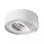 Oczko sufitowe MINI BORD DLP-50-W okrągły stop aluminium stal kolor biały 1XGx5,3/GU10