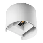 Oprawa elewacyjna REKA LED EL 7W-O-W max 510lm barwa biała IP54 kolor biały Gwarancja [lat] 5