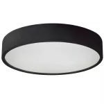 Plafoniera drewniana JASMIN 470-B okrągła 47cm kolor czarny 3XE27