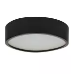 Plafoniera drewniana JASMIN 370-B okrągła 37cm kolor czarny 2XE27