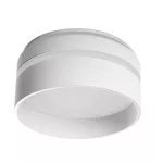 Oczko sufitowe GOVIK-ST DSO-W okrągły stop aluminium kolor biały 1XGx5,3/GU10