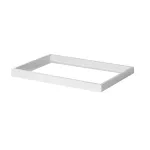Ramka natynkowa do paneli ADTR 3060 W prostokątny dł. 60cm szer. 30cm wys.4,5cm kolor biały złożona