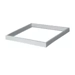 Ramka natynkowa do paneli ADTR-H 6060 SR kwadratowy dł. 60cm szer. 60cm wys.6,5cm kolor srebrny złożona