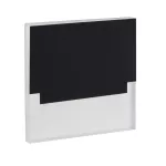 Oprawa przyschodowa LED SABIK LED B-NW 12 DC 0.8W barwa 4000K 14Lm IP 20 kwadratowy kolor czarny
