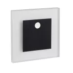 Oprawa przyschodowa LED APUS LED PIR B-WW 12 DC 0.8W barwa 3000K 13Lm IP 20 kwadratowy kolor czarny