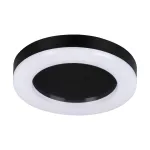 Plafoniera LED TURA LED 24W-NW-O-B barwa 4000K 1800Lm IP 65 kolor czarny