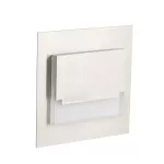 Oprawa przyschodowa LED SABIK MINI LED NW 12 DC 0.8W barwa 4000K 14Lm IP 20 kwadratowy kolor stal nierdzewna