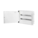 Rozdzielnica metalowa podtynkowa KP-DB-I-MF-224 dł. 595 szer.140 wys.448 kolor biały