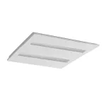 Oprawa OFIS DALI OSD 40W-840-MPRM-W-P1 595mm barwa biała 3000K 4600lm klosz mikropryzmatyczny typu M kolor biały podtynkowa