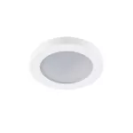 Oczko sufitowe FLINI IP44 DSO-W okrągły stop aluminium kolor biały 1XGx5,3/GU10