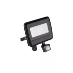 Naświetlacz LED z czujnikiem ruchu ANTEM LED 20W-NW-SE B regulowany kąt 1600lm barwa biała IP44 kolor czarny
