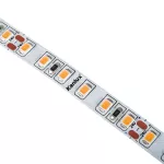 Taśma LED rolka 5m 24 DC L120 16W/M 24 IP00-WW barwa ciepłobiała 3000K 1m = 1760Lm Gwarancja lat 3
