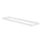 Ramka natynkowa do paneli ADTR-H 12030 W prostokątny dł. 120cm szer. 30cm wys.6,5cm kolor biały złożona