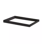 Ramka natynkowa do paneli ADTR-H 3060 B prostokątny dł. 60cm szer. 30cm wys.6,5cm kolor czarny złożona