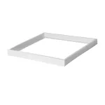 Ramka natynkowa do paneli ADTR-H 76MM 6060 W kwadratowy dł. 60cm szer. 60cm wys.7,6cm kolor biały złożona
