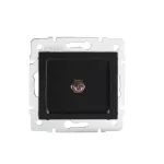 Gniazdo ekwipotencjalne LOGI 02-1830-042 cm kolor czarny mat