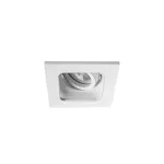 Oczko sufitowe REUL DTL W/W kwadratowy stop aluminium kolor biały 1XGx5,3/GU10