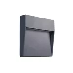 Oprawa elewacyjna DULI LED 4W-NW-L-GR barwa 4000K 100lm IP54 kolor antracyt