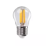 Żarówka LED kulka XLED G45 E27 6W-NW barwa biała 4000K 806Lm