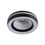 Oczko sufitowe ELICEO-ST DSO B/B okrągły stop aluminium kolor czarny 1XGx5,3/GU10