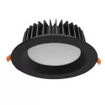 Oprawa typu downlight TIBERI PRO 40W-940-B okrągła Ø23 RA>90 3800lm barwa biała IP44/20 kolor czarny  Gwarancja lat 5 PZH