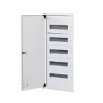 Rozdzielnica metalowa podtynkowa KP-DB-I-MF-512 dł. 375 szer.115 wys.849 kolor biały