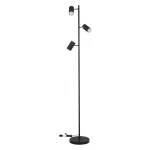 Lampa podłogowa EVALO FL 3xGU10 B-SR GU10 kolor czarny