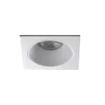 Oczko sufitowe GLOZO DSL W/W kwadratowy stop aluminium kolor biały 1XGx5,3/GU10