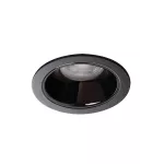 Oczko sufitowe GLOZO DSO B/B okrągły stop aluminium kolor czarny 1XGx5,3/GU10